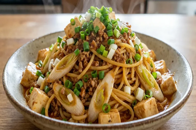 【きょうの料理】ねぎづくしマーボーパスタのレシピ舘野鏡子さん（2023年1月31日）