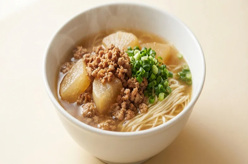 【相葉マナブ】大根湯麺(たんめん)のレシピ！名店の大根料理