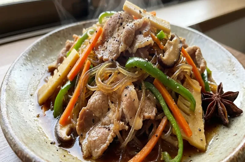 【きょうの料理】豚肉と春雨の炒め煮のレシピ 栗原心平さんぼくの十八番(おはこ)