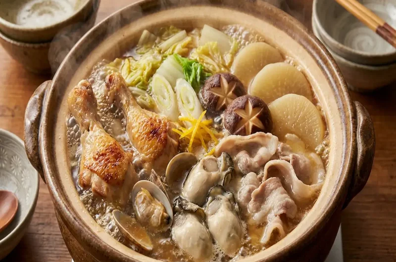 【ウワサのお客さま】ハイブリッド海鮮鍋のレシピ ZAZYさんの鍋料理2023年2月17日