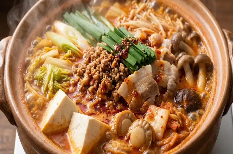 【ウワサのお客さま】ピリ辛坦々ごま鍋のレシピ ZAZYさんの鍋料理2023年2月17日