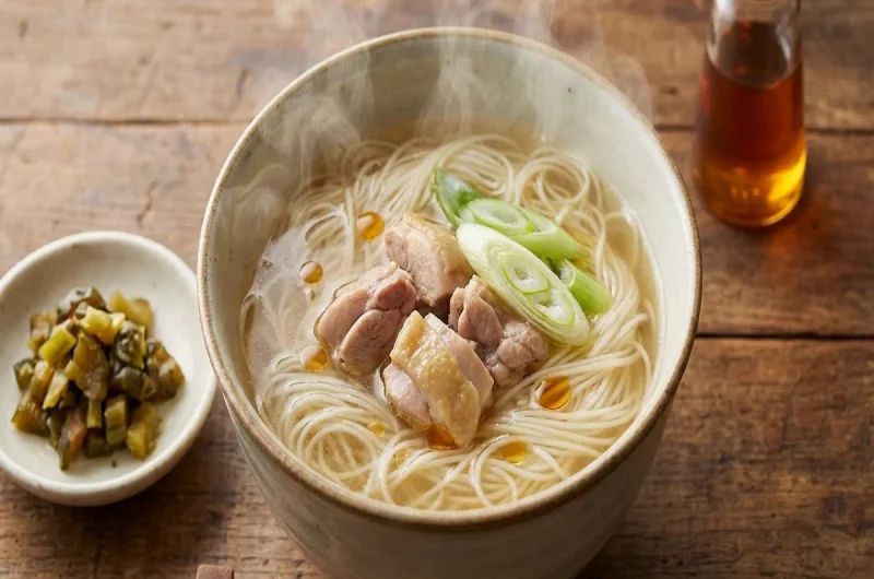 【家事ヤロウ】鶏だしにゅうめんのレシピ 堂本剛さん自宅飯2月21日