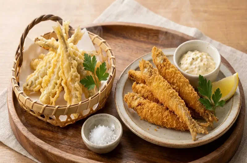 【相葉マナブ】わかさぎの天ぷら＆ワカサギフライのレシピ