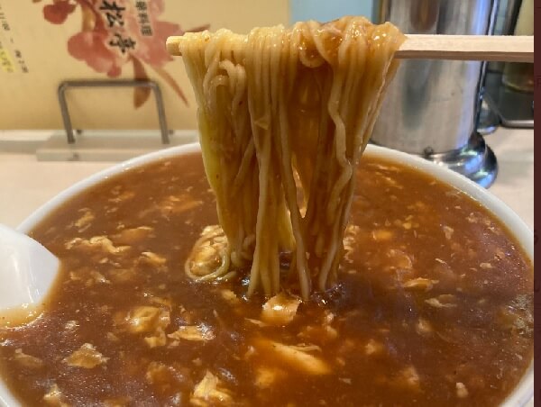 小松亭のジャージャー麺