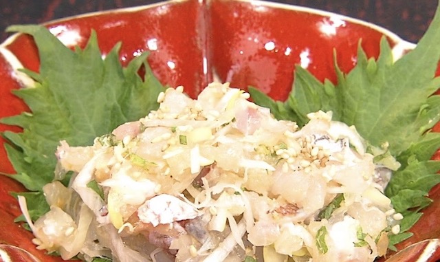 【きょうの料理】鯛のなめろうのレシピ 森田釣竿さん鯛の捌き方と鯛料理