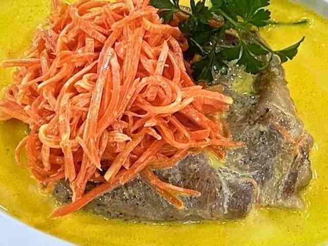 【あさイチ】豚肩ロースのクリーム煮のレシピ 春にんじんのラペで!上田淳子さん2023年3月16日 7 【あさイチ】豚肩ロースのクリーム煮のレシピ!春にんじんのラペで!上田淳子さん