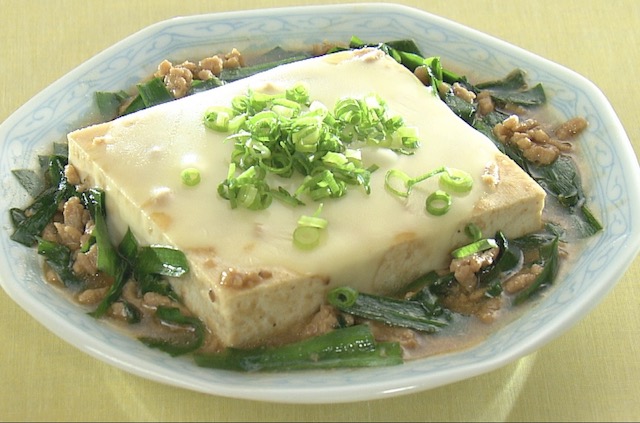 【きょうの料理】丸ごと豆腐のマーボー風煮込みのレシピ ゆーママ（松本ゆうみ）さん