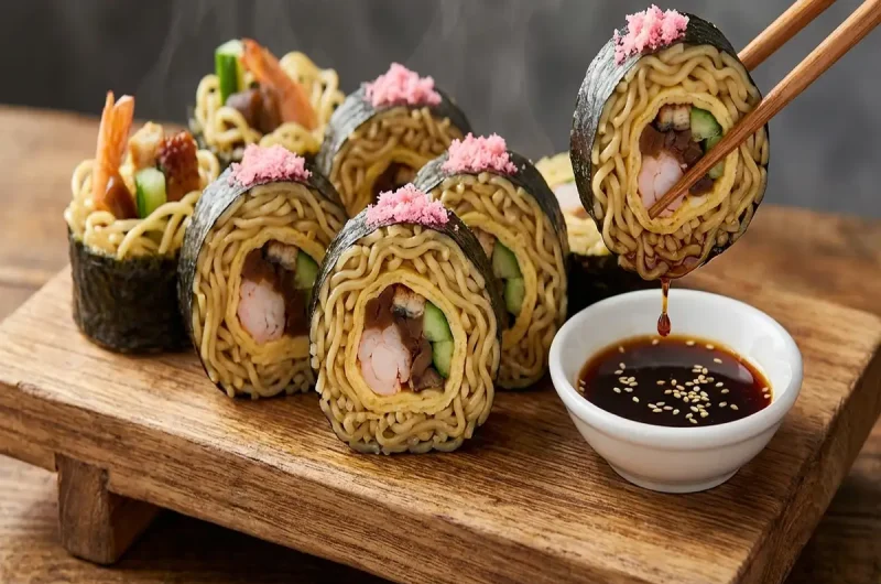 【ジョブチューン】塩ラーメン巻き寿司のレシピ！くら寿司サッポロ一番塩ラーメンアレンジバトル決定戦