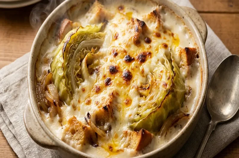 【土曜は何する】半玉ぎっしりキャベツグラタンジョージ先生のレシピ（2023年3月17日）