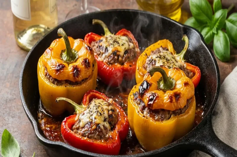 【土曜は何する】フレンチ風ピーマンの肉詰めジョージ先生のレシピ（2023年3月17日）