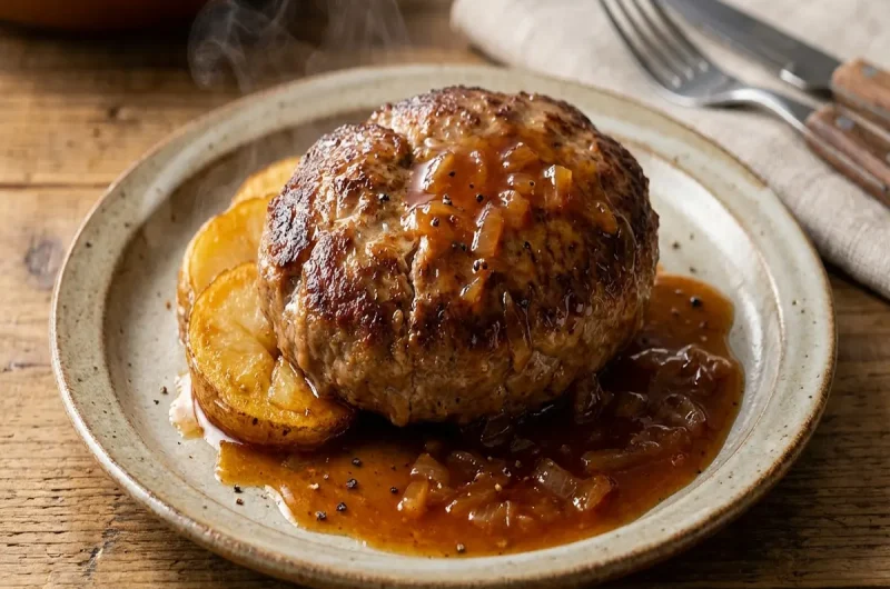 【ヒルナンデス】ハンバーグ・ソース（野菜とリンゴジュース）ミート矢澤のプロのコツ