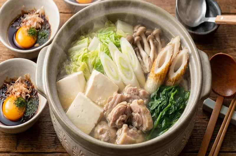 【家事ヤロウ】湯豆腐ちゃんこ鍋＆卵だれのレシピ！豊ノ島さん（力士）自宅飯2023年3月28日