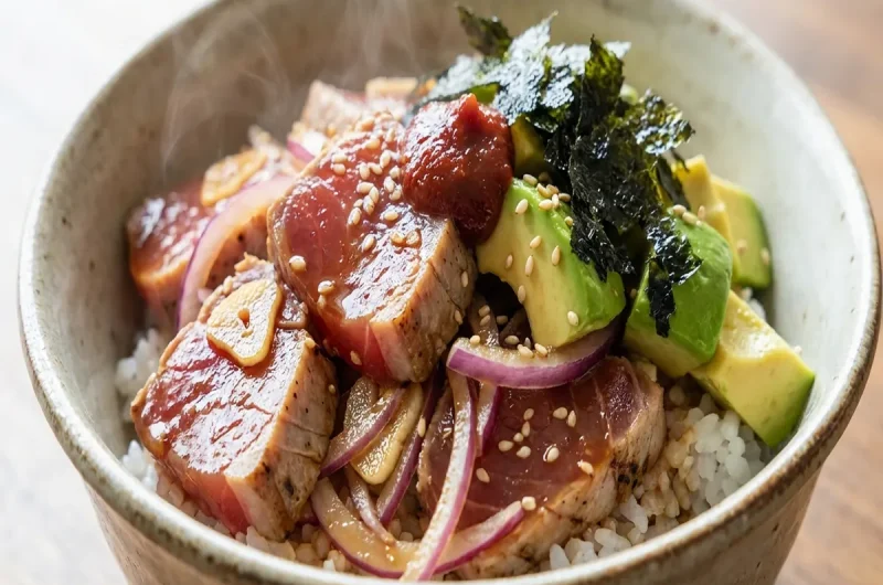 【あさイチ】漬けまぐろのポキ丼のレシピ！栗原はるみさん（2023年4月5日）