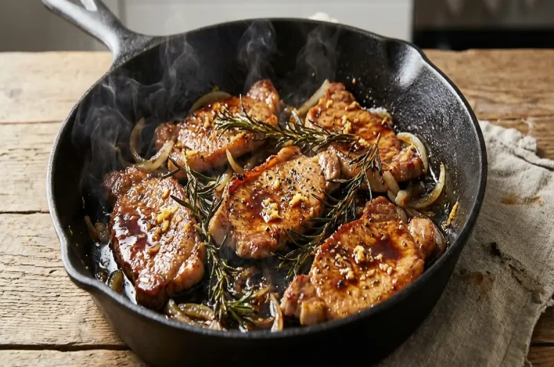 【あさイチ】豚肉の生姜焼き ローズマリー風味のレシピ ハーブ活用術