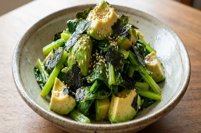 【青空レストラン】小松菜ナムルのレシピ 小松菜料理（2023年4月15日）