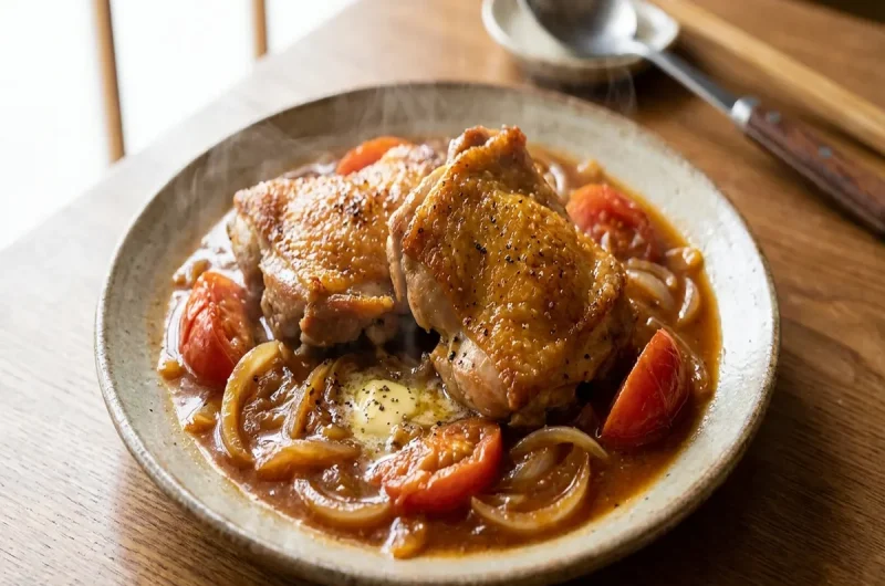 【きょうの料理】鶏肉のビネガー煮三國清三シェフのレシピ（2023年4月18日）