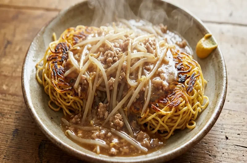 【あさイチ】もやしあんかけかた焼きそばのレシピ SHIORIさん