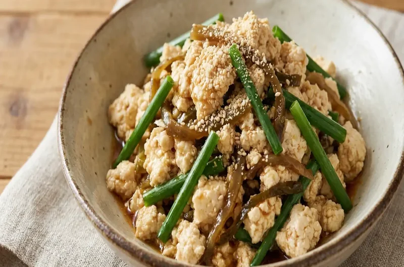 【あさイチ】豆腐とザーサイの和えもののレシピ SHIORIさん