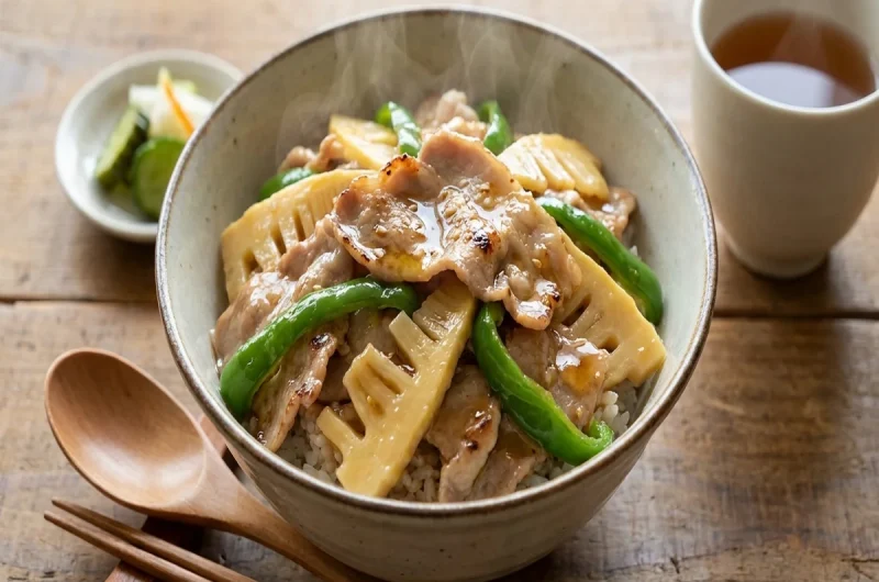 【相葉マナブ】ルース丼のレシピ！名店紫金飯店のたけのこ料理