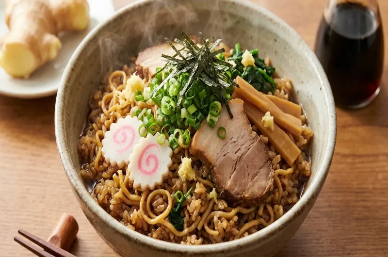 【相葉マナブ】長岡生姜醤油ラーメン釜飯のレシピ 釜1グランプリ