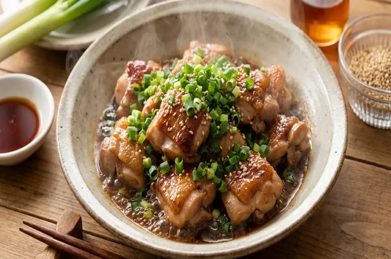 【ヒルナンデス】鶏肉の甘酢ネギ炒めのレシピ 松山絵美さん超時短レシピ