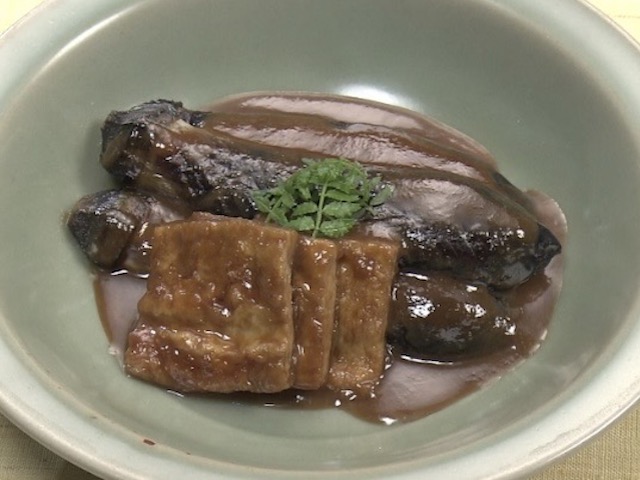 【きょうの料理】なすと油揚げのみそ煮のレシピ うまみそ酢で！村田吉弘さん