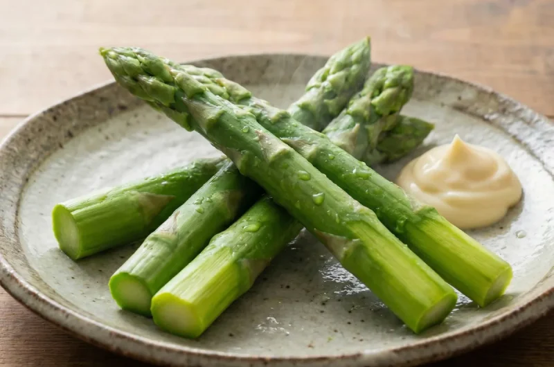 【トリセツショー】シャキパラガス（茹でアスパラ）のレシピ アスパラガスの取説