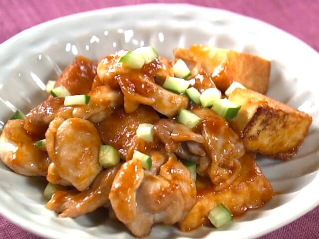 【きょうの料理】鶏と厚揚げのオイスターケチャップ炒めのレシピ 大原千鶴さん