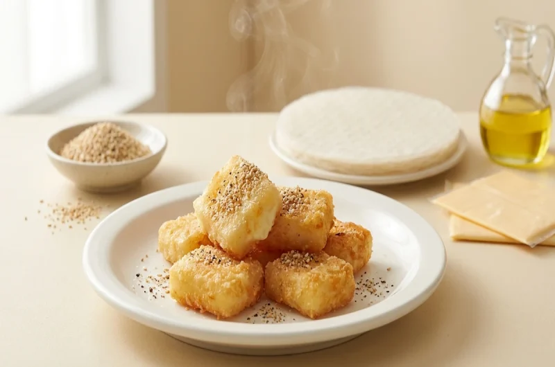 【あさイチ】韓国風チーズ餅のカリッと揚げ（トッポギ）のレシピ 藤井恵さん