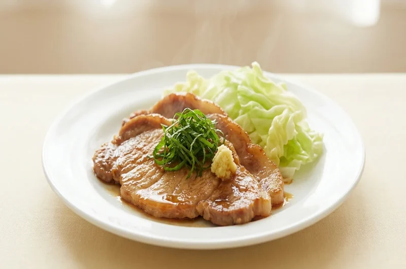 【きょうの料理】豚のしょうが焼きのレシピ 大原千鶴のひとりごはん