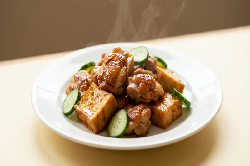 【きょうの料理】鶏と厚揚げのオイスターケチャップ炒めのレシピ 大原千鶴さん