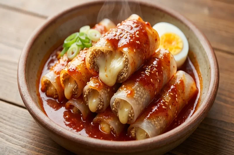 【あさイチ】韓国風チーズ餅（ライスペーパーでトッポギ）のレシピ 藤井恵さん