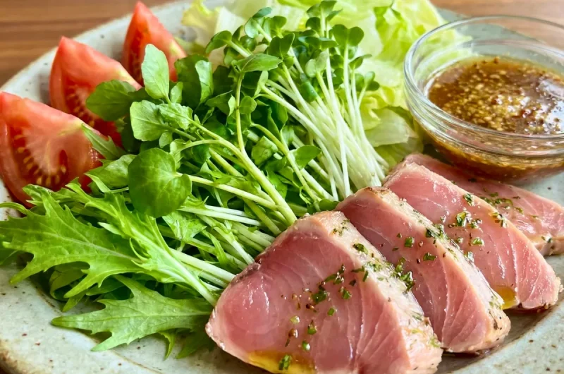 【めざまし8】ツナサラダのレシピ 谷原章介さんの定番料理