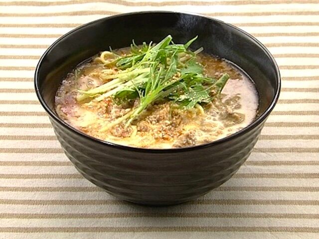 【DAIGOも台所】坦々麺（練りごま不要）のレシピ 山本ゆりさん