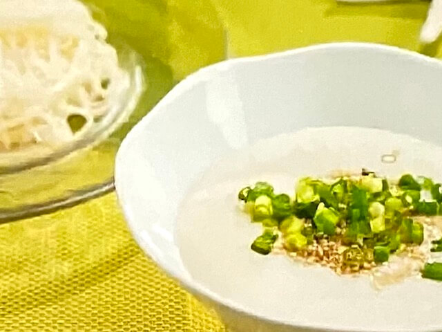 【沸騰ワード】ごまと豆腐のそうめんのレシピ 志麻さん夏料理2023年