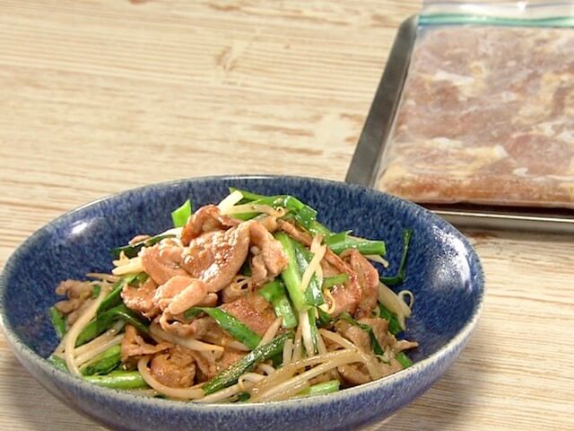 【きょうの料理】しょうが豚のスタミナ炒めのレシピ 藤井恵さん甘辛生姜豚で