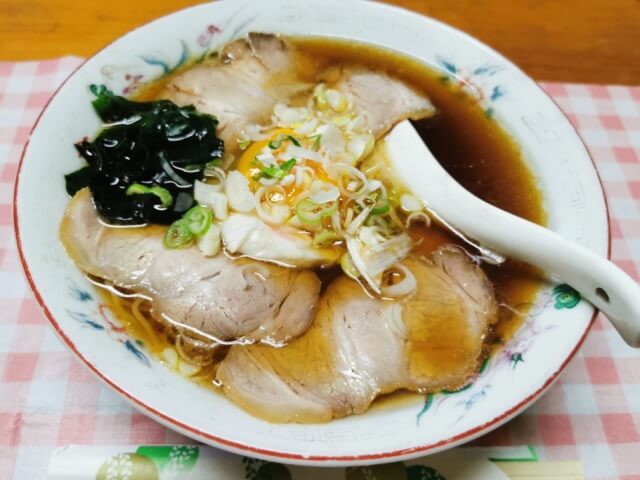 北海亭（神奈川県南足柄市）のチャーシュ―麺