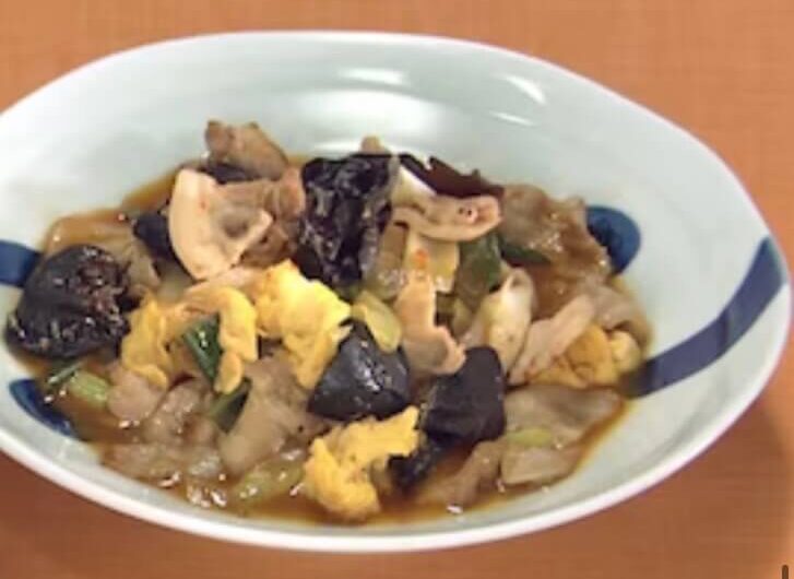 【きょうの料理】きくらげと卵の炒め物のレシピ 吉田勝彦シェフのオン・オフごはん