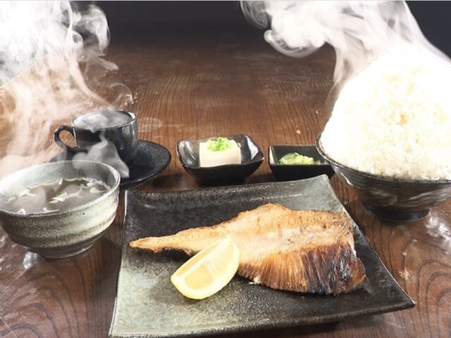 青森県産の高級魚「マトウダイ」を使ったメニュー