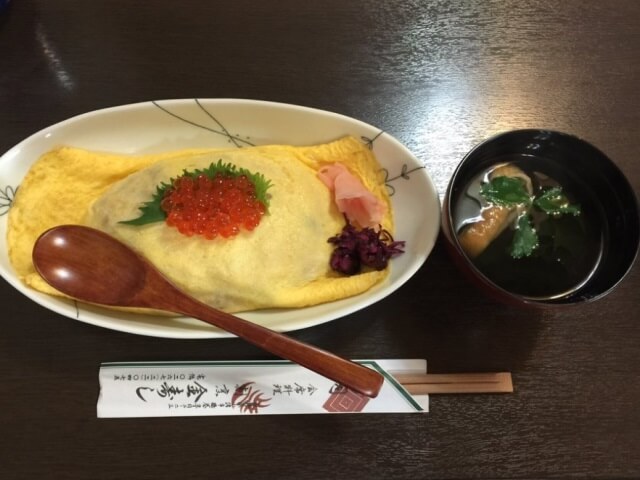 金寿司のオムライ寿司