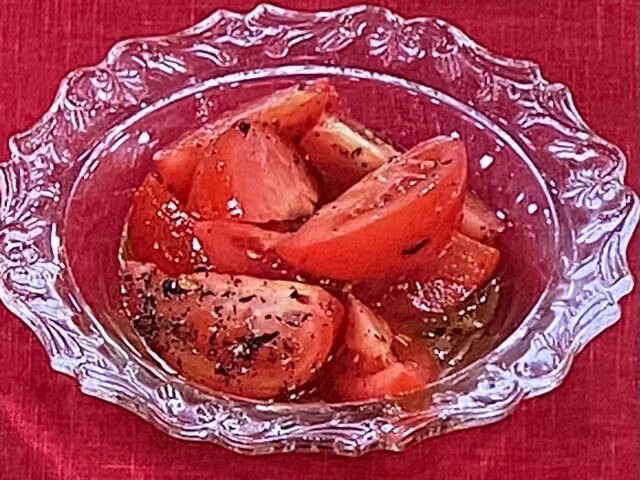 トマトの紅茶サラダ