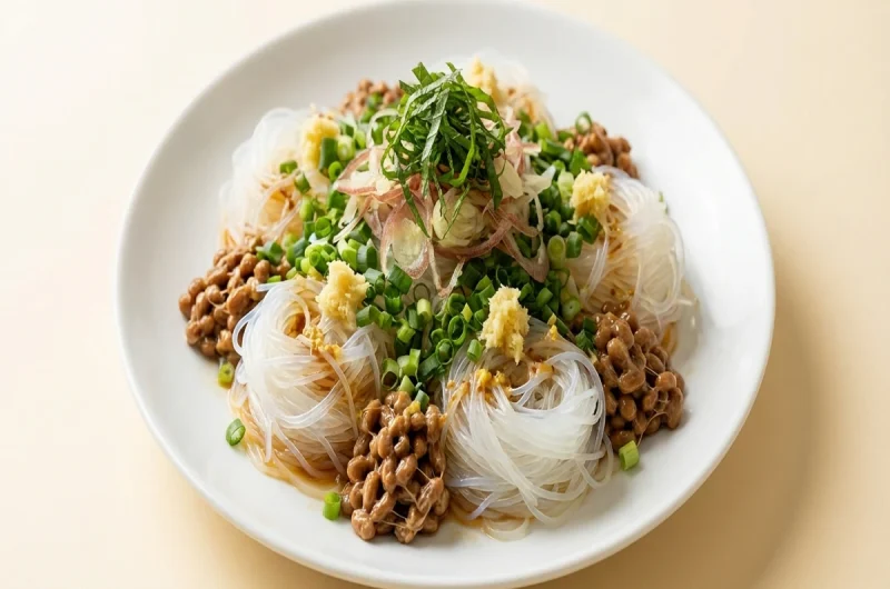 【沸騰ワード】春雨と納豆の冷製サラダのレシピ 志麻さん初夏の絶品料理