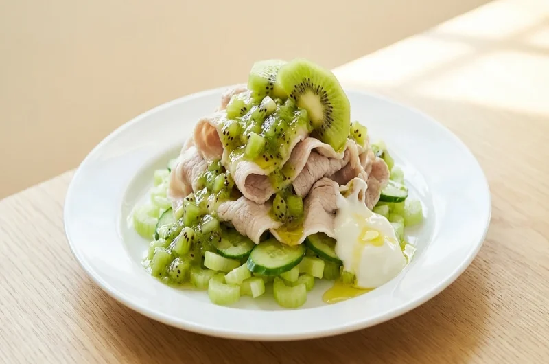 【沸騰ワード】豚の冷しゃぶキウイソースのレシピ 志麻さん初夏の絶品料理