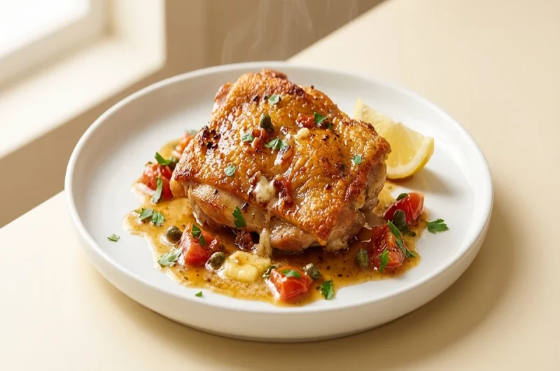 【沸騰ワード】パリパリチキンの焦がしバターソースのレシピ 志麻さん初夏の絶品料理