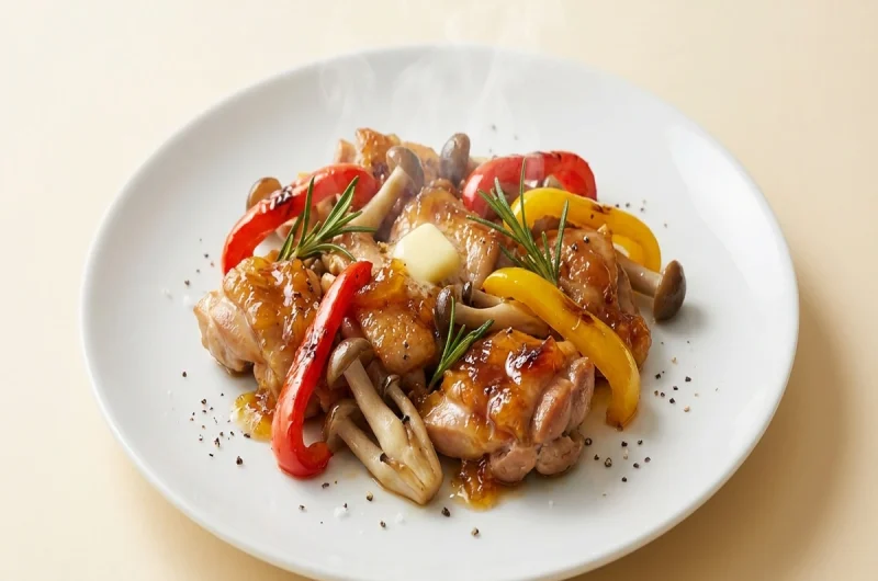 【きょうの料理】マーマレードチキンソテーのレシピ。甘夏マーマレードで！