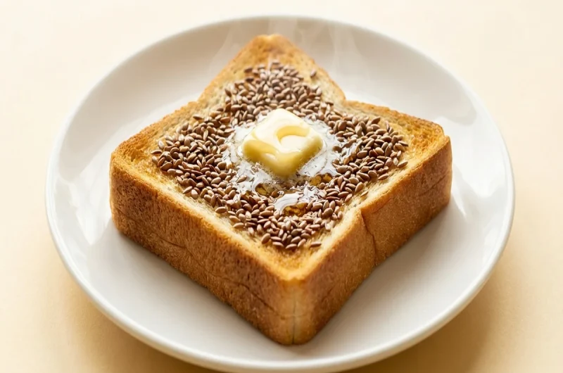 【トリセツショー】アマニトーストのレシピ ローストアマニで