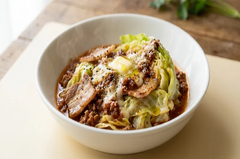 【相葉マナブ】逆ロールキャベツのレシピ 落合務シェフ