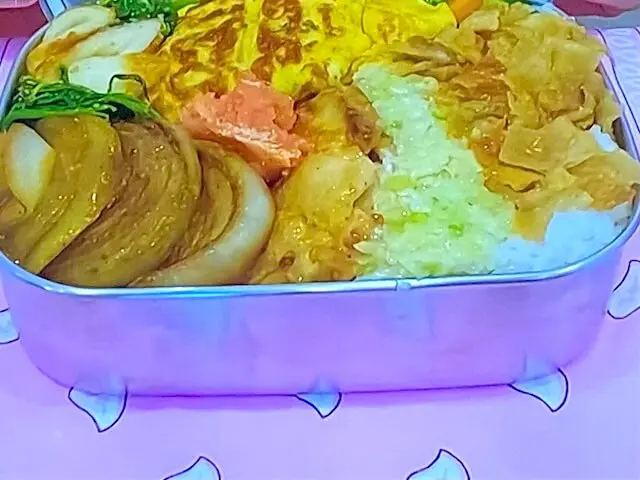 亜希さんのぎゅうぎゅう弁当