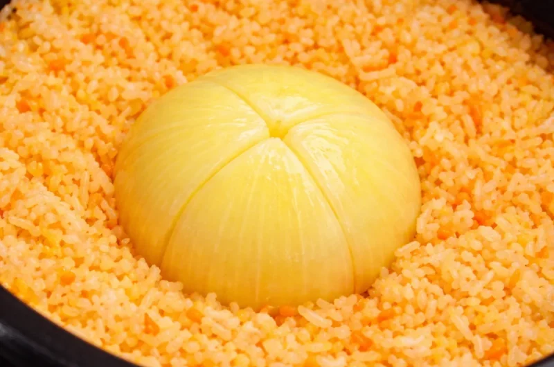 【博士ちゃん】玉ねぎの炊き込みご飯のレシピひとり農園博士ちゃん(2024年11月2日）