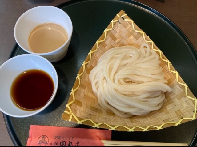 元祖田丸屋の水沢うどん